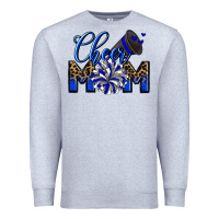 Heather Grey Cheer mom Premium Sweatshirt - Zillion Design Studio