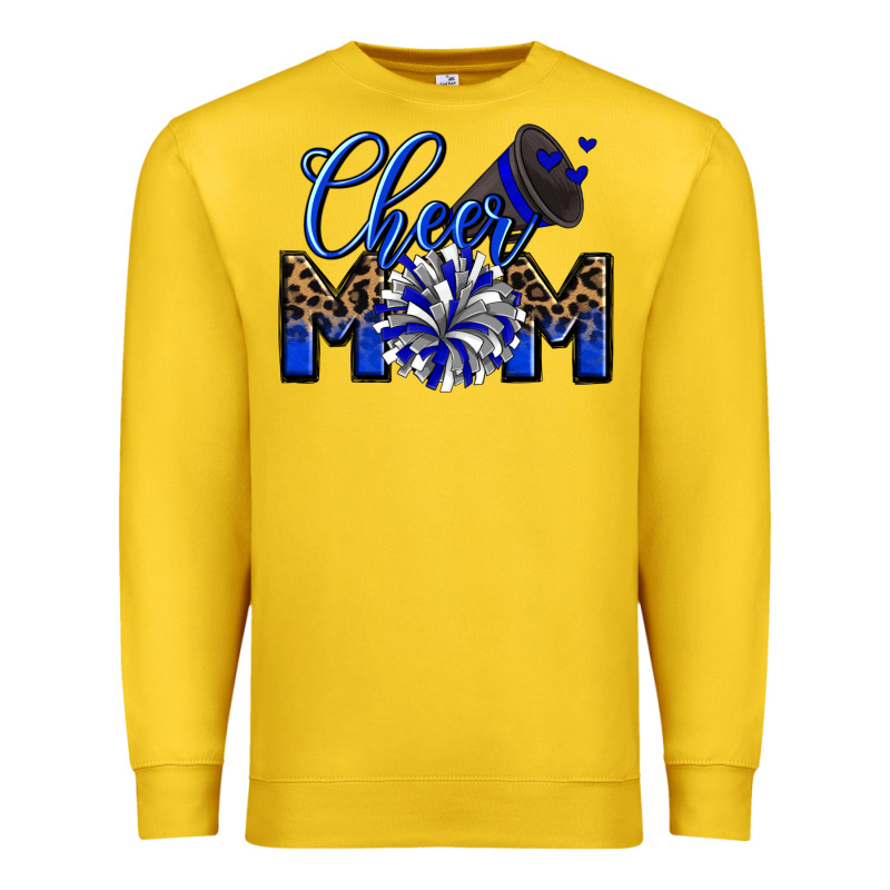 Cheer Mom Premium Sweatshirt by Zillion Design Studio | Teevron