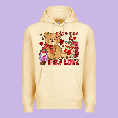 Give You Self Love Premium Hoodie Designed By Adodesignshop