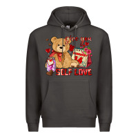 Smoke give you self love Premium Hoodie - AdoDesignShop