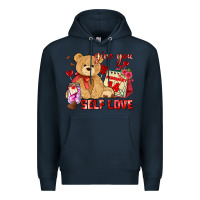 Navy give you self love Premium Hoodie - AdoDesignShop