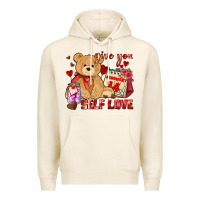 Tofu give you self love Premium Hoodie - AdoDesignShop