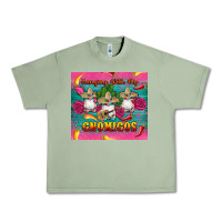 Oil Green mexican hanging with my gnomigos Urban Heavy Tee - Artiststas