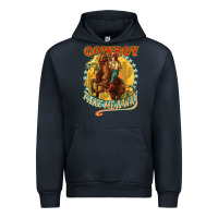 Navy cowboy take me away Urban Hoodie - NancyCooperArtShop