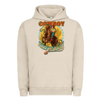 Pigment French Oak cowboy take me away Urban Hoodie - NancyCooperArtShop