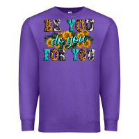 Purple be you do you for you Premium Sweatshirt - Zillion Design Studio