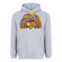 Softball Rainbow Heavyweight Hoodie | Teevron