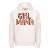 Pale Pink girl mama. Premium Hoodie - JahusDesignShop