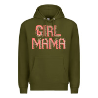 Army Green girl mama. Premium Hoodie - JahusDesignShop
