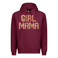 Burgundy girl mama. Premium Hoodie - JahusDesignShop