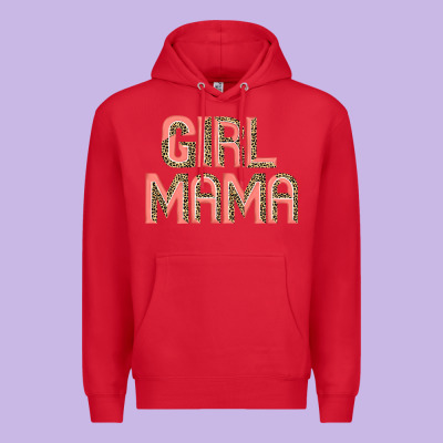 Girl Mama. Premium Hoodie Designed By Jahusdesignshop