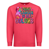 Cardinal fight cancer in all colors Premium Sweatshirt - texasbilliewilder