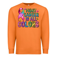 Carrot fight cancer in all colors Premium Sweatshirt - texasbilliewilder