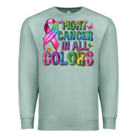 Seafoam fight cancer in all colors Premium Sweatshirt - texasbilliewilder