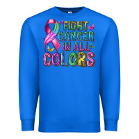 True Royal fight cancer in all colors Premium Sweatshirt - texasbilliewilder