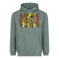 Sage softball brushstroke Heavyweight Hoodie - Zillion Design Studio