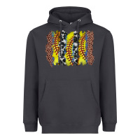 Smoke softball brushstroke Heavyweight Hoodie - Zillion Design Studio