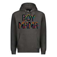 Charcoal Heather boy mama Premium Hoodie - JahusDesignShop