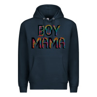 Navy boy mama Premium Hoodie - JahusDesignShop