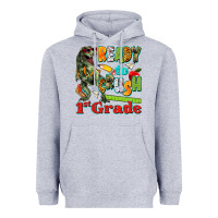Heather Grey ready to crush first grade Heavyweight Hoodie - texasbilliewilder