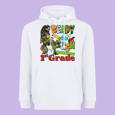 Ready To Crush First Grade Heavyweight Hoodie Designed By Texasbilliewilder