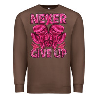 Chestnut never give up cancer Premium Sweatshirt - texasbilliewilder