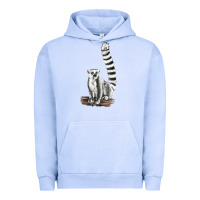 Pigment Grape Ice Ringtail Cat Urban Hoodie - LillyAllenDesigns