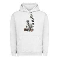 Pigment Lunar Rock Ringtail Cat Urban Hoodie - LillyAllenDesigns