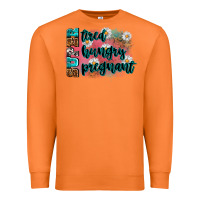 Carrot super tired super hungry super pregnant Premium Sweatshirt - Zillion Design Studio