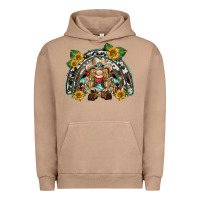 Pigment Burro western gnome sunflowers rainbow Urban Hoodie - BarkalooDesign