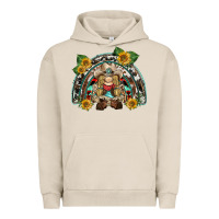 Pigment French Oak western gnome sunflowers rainbow Urban Hoodie - BarkalooDesign