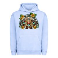 Pigment Grape Ice western gnome sunflowers rainbow Urban Hoodie - BarkalooDesign