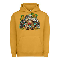 Pigment Peanut Butter western gnome sunflowers rainbow Urban Hoodie - BarkalooDesign