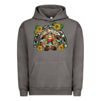 Pigment Tornado western gnome sunflowers rainbow Urban Hoodie - BarkalooDesign