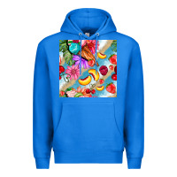 True Royal flowers ice cream fruit Premium Hoodie - BundleAndBundleShop