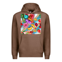 Chestnut flowers ice cream fruit Premium Hoodie - BundleAndBundleShop