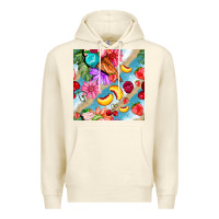 Sandshell flowers ice cream fruit Premium Hoodie - BundleAndBundleShop