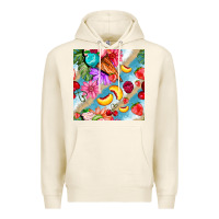 Tofu flowers ice cream fruit Premium Hoodie - BundleAndBundleShop