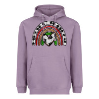 Lavender soccer rainbow Heavyweight Hoodie - Zillion Design Studio