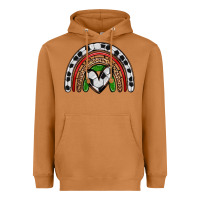 Meerkat soccer rainbow Heavyweight Hoodie - Zillion Design Studio