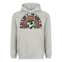 Moon Dust soccer rainbow Heavyweight Hoodie - Zillion Design Studio