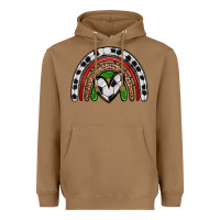 Toasted Coconut soccer rainbow Heavyweight Hoodie - Zillion Design Studio
