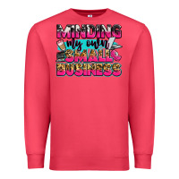 Cardinal minding my own small business Premium Sweatshirt - Zillion Design Studio