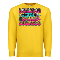 Lemon minding my own small business Premium Sweatshirt - Zillion Design Studio