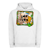 Pigment Lunar Rock st patricks day peace skull Urban Hoodie - Jasminsmagicworld