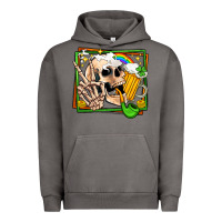 Pigment Tornado st patricks day peace skull Urban Hoodie - Jasminsmagicworld