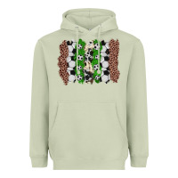 Matcha soccer brushstroke Heavyweight Hoodie - Zillion Design Studio