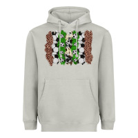 Moon Dust soccer brushstroke Heavyweight Hoodie - Zillion Design Studio