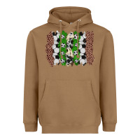 Toasted Coconut soccer brushstroke Heavyweight Hoodie - Zillion Design Studio