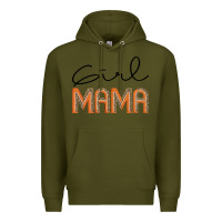 Army Green Girl mama Premium Hoodie - JahusDesignShop